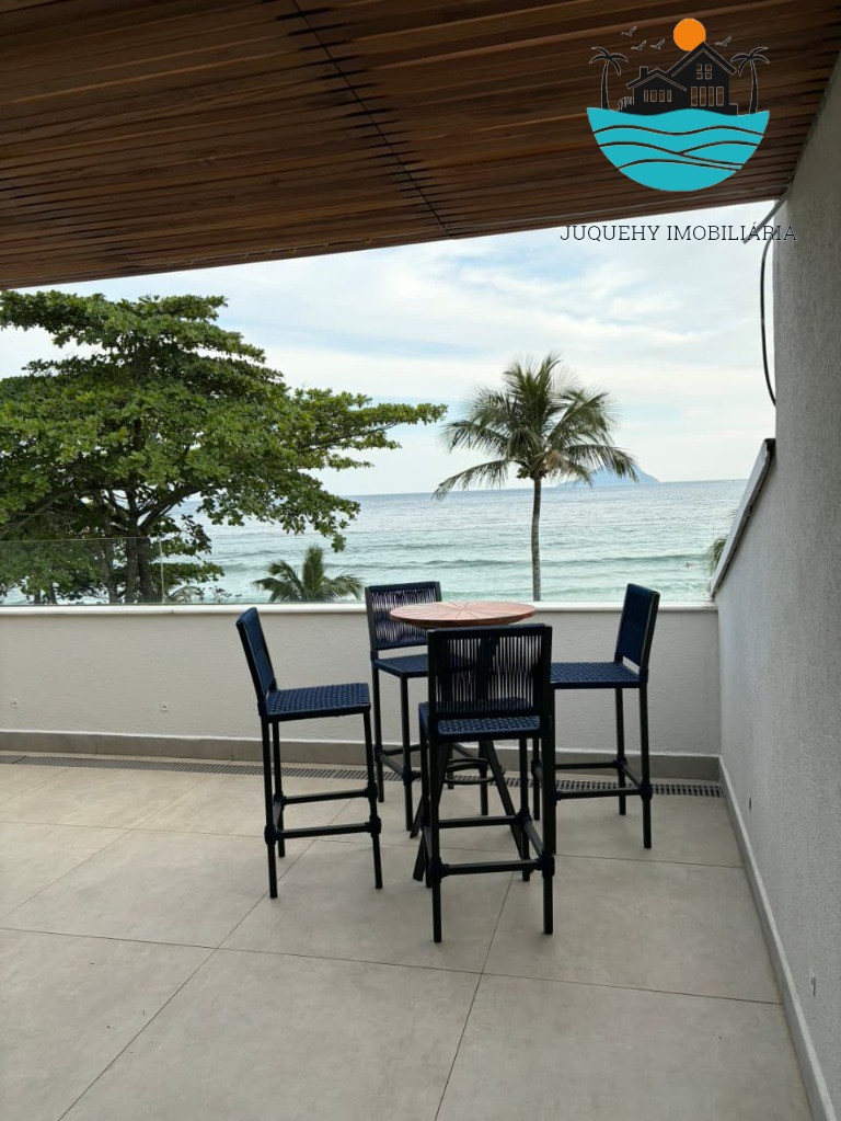 Casa venda pé na areia barra do una - aluguel, com 06 suítes