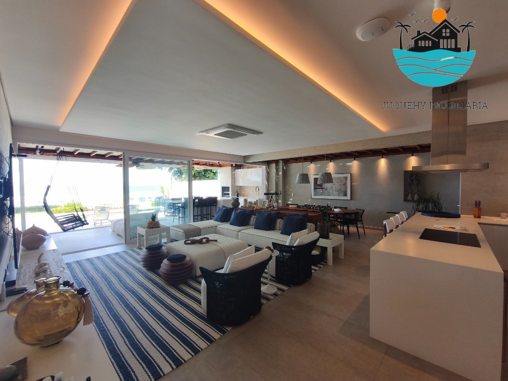Casa Pé na Areia a venda em Juquehy, 4 Suítes, Piscina privativa com vista para o Mar, serviço de praia, 02 vagas auto Juquehy Imobiliária