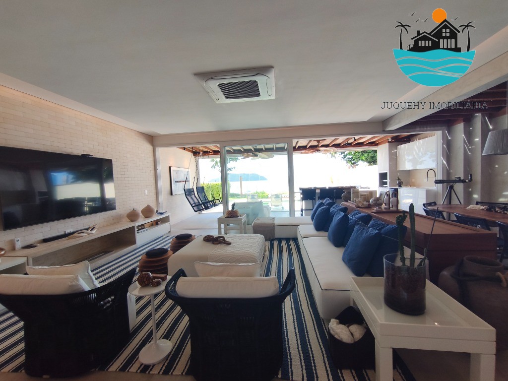 Casa Pé na Areia a venda em Juquehy, 4 Suítes, Piscina privativa com vista para o Mar, serviço de praia, 02 vagas auto Juquehy Imobiliária