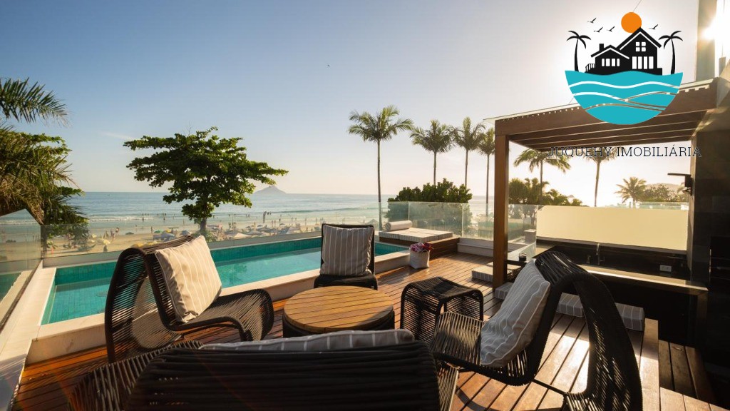 Casa em Juquehy Pé na Areia para Aluguel de temporada - c/ vista ao mar, 5 suítes, piscina privativa - Juquehy Imobiliária