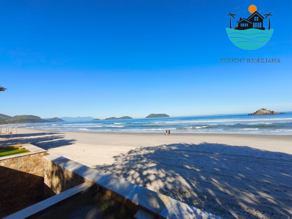 Casa pé na areia para venda e aluguel de temporada em Juquehy, com piscina, churrasqueira, max 12 pessoas Juquehy Imobiliária