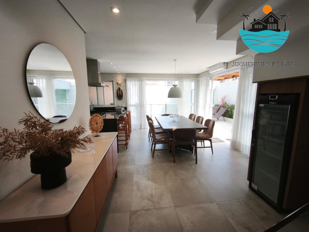 Casas para Alugar Temporada Juquehy - (Canto direito) pertinho da praia, 5 suítes, piscina aquecida, sauna, máx. 12 pessoas Juquehy Imobiliária