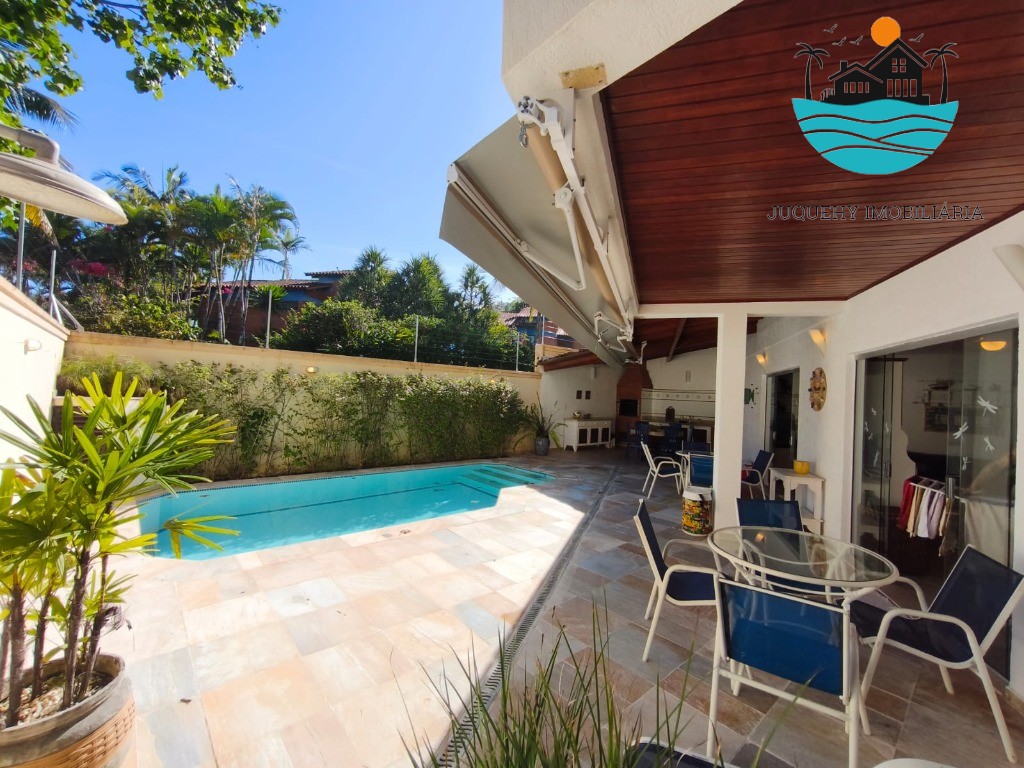 Casa para aluguel de temporada - 5 suites, sendo 1 suite térrea, com piscina, Churras.., acomodação 12 pessoas, 20m da praia Juquehy Imobiliária