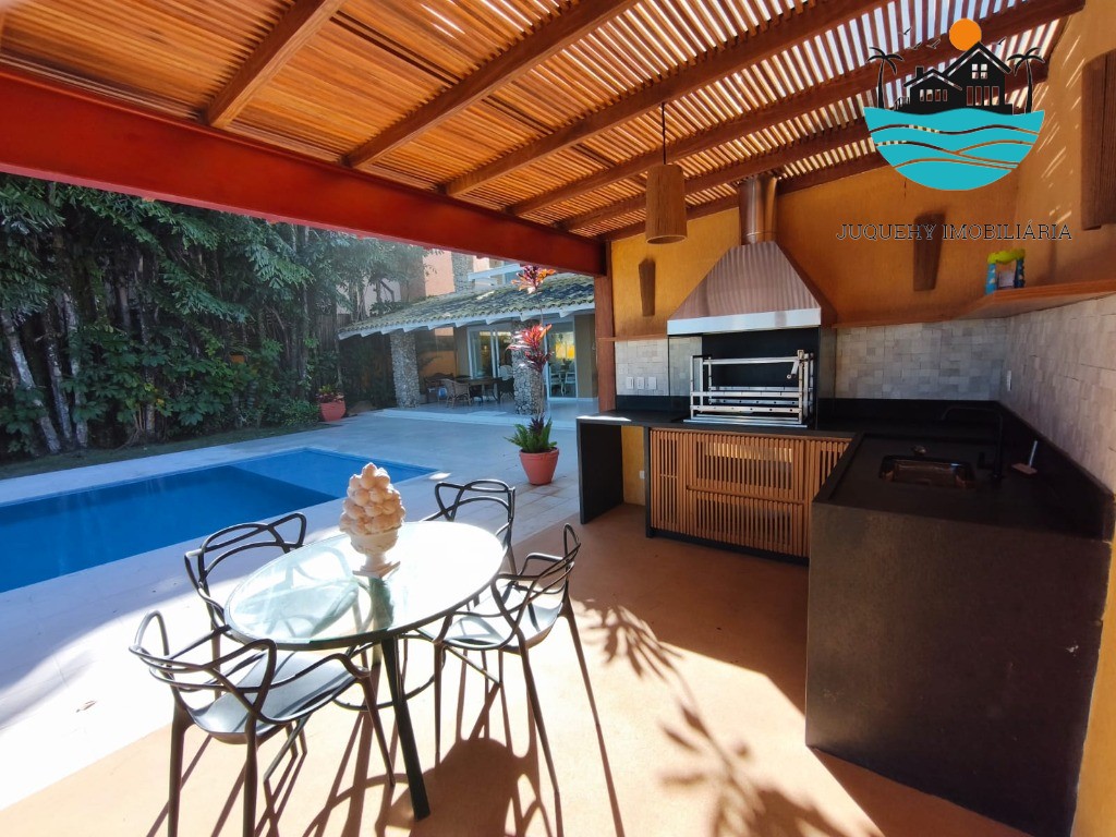 Casa pé na areia para venda e aluguel de temporada em Juquehy, com piscina, churrasqueira, max 12 pessoas Juquehy Imobiliária