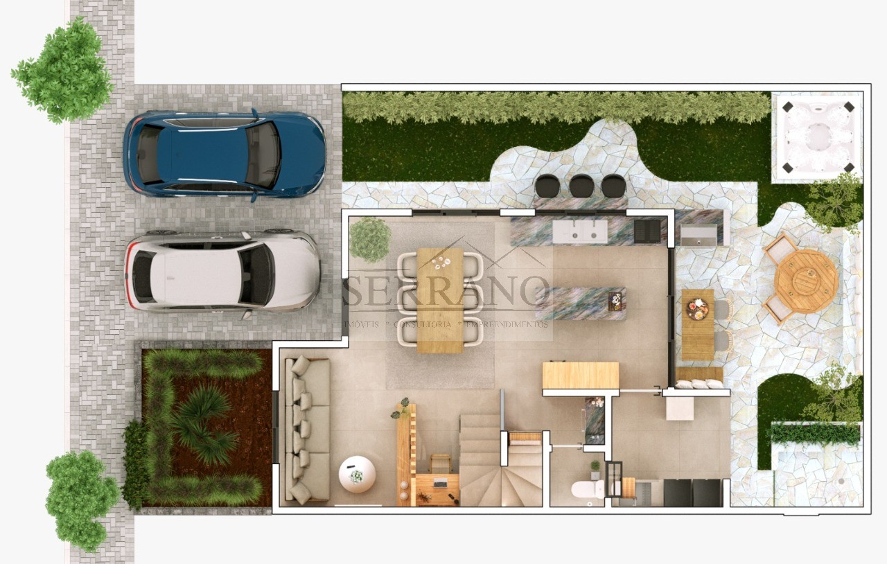 Casa de Condomínio, 3 quartos - Foto 5