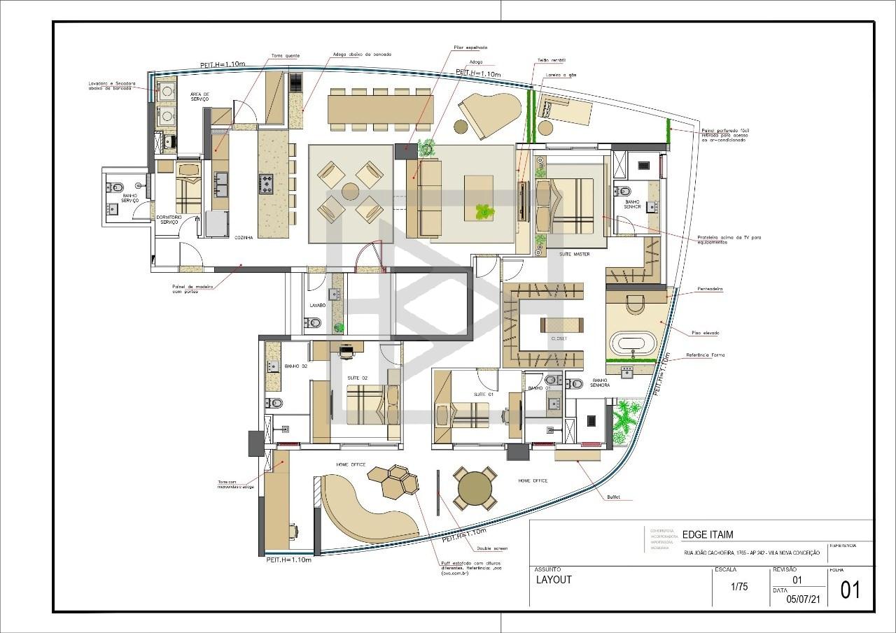 Apartamento, 4 quartos, 250 m² - Foto 44
