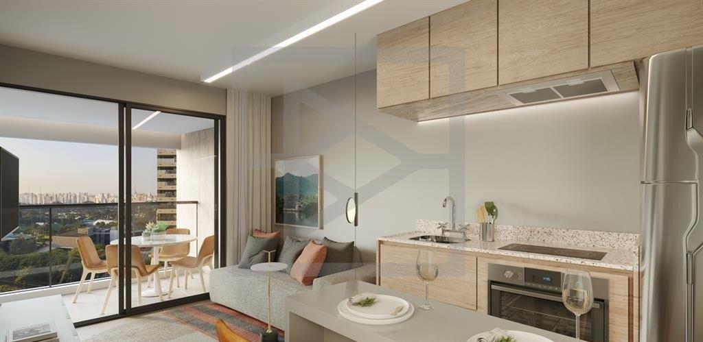 Apartamento para Venda - 41m², 1 dormitório, sendo 1 suites, 1 vaga - Moema