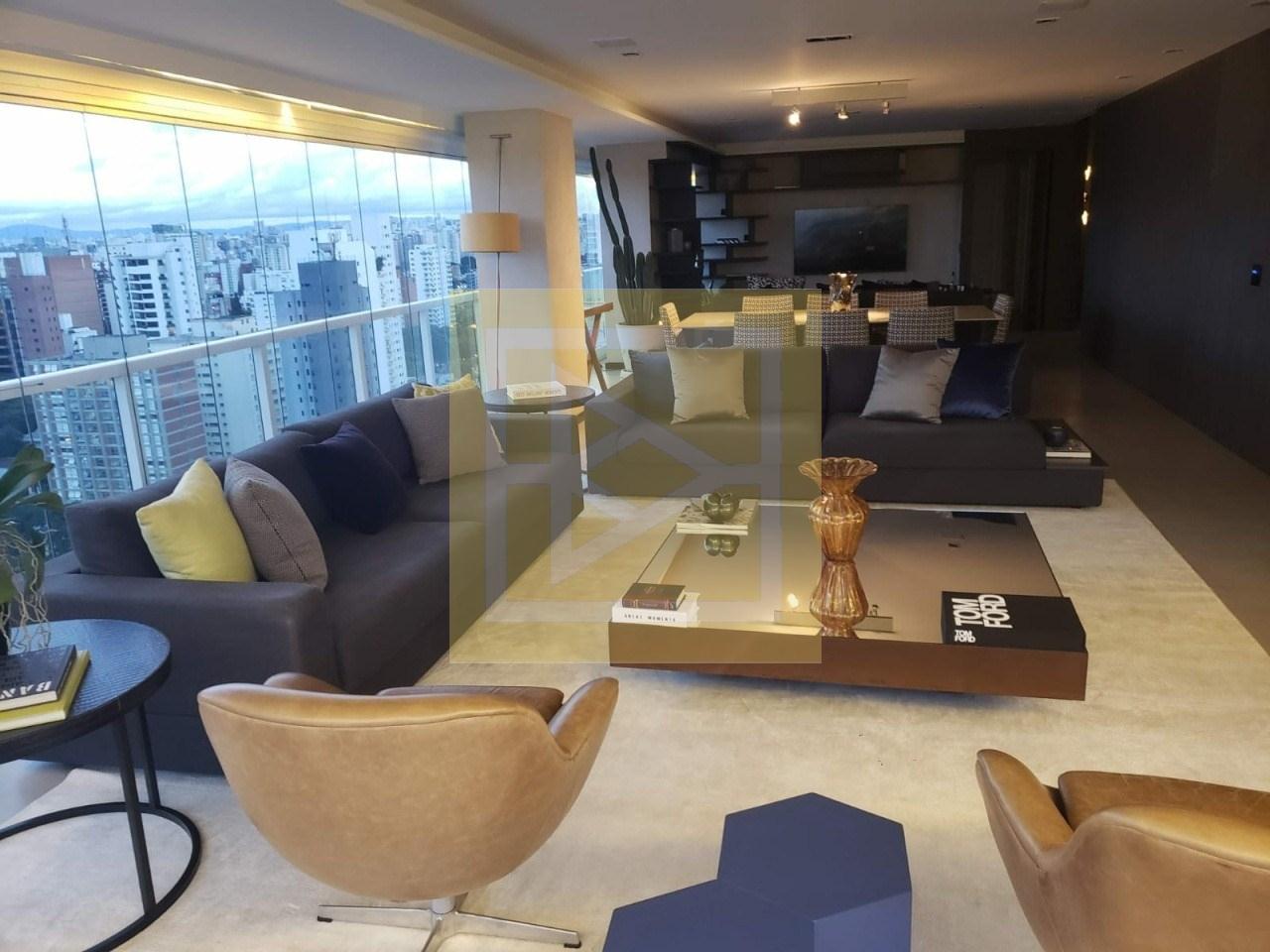 Apartamento para venda 219m², 3 dormitórios, sendo 3 suítes, 3 vagas - Campo Belo