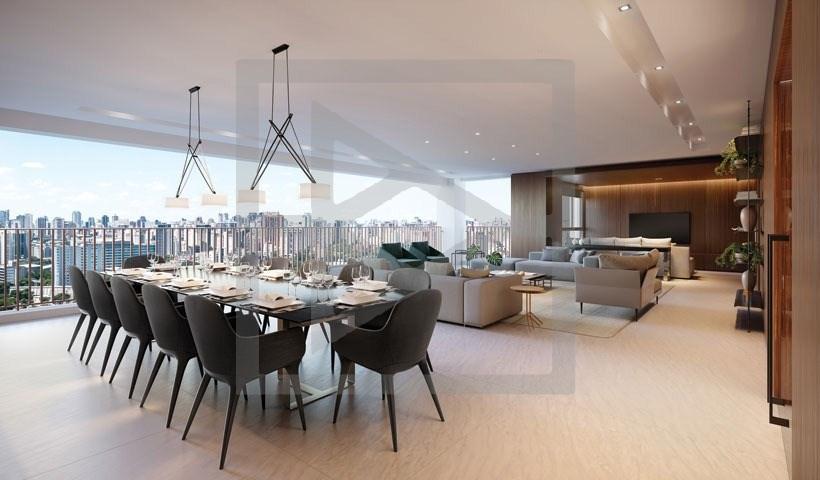 Apartamento para Venda - 280m², 4 dormitórios, sendo 4 suites, 4 vagas - Moema