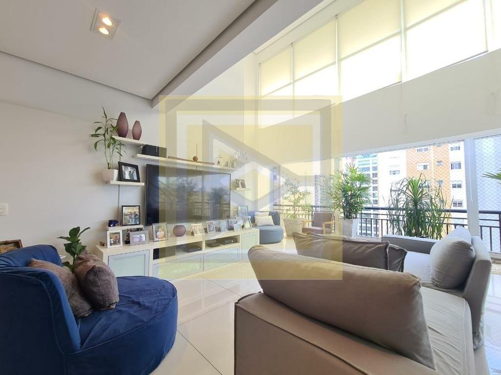 Apartamento Cobertura Duplex para Venda 230m², 4 dormitórios, sendo 3 suíte, 3 vagas - Campo Belo