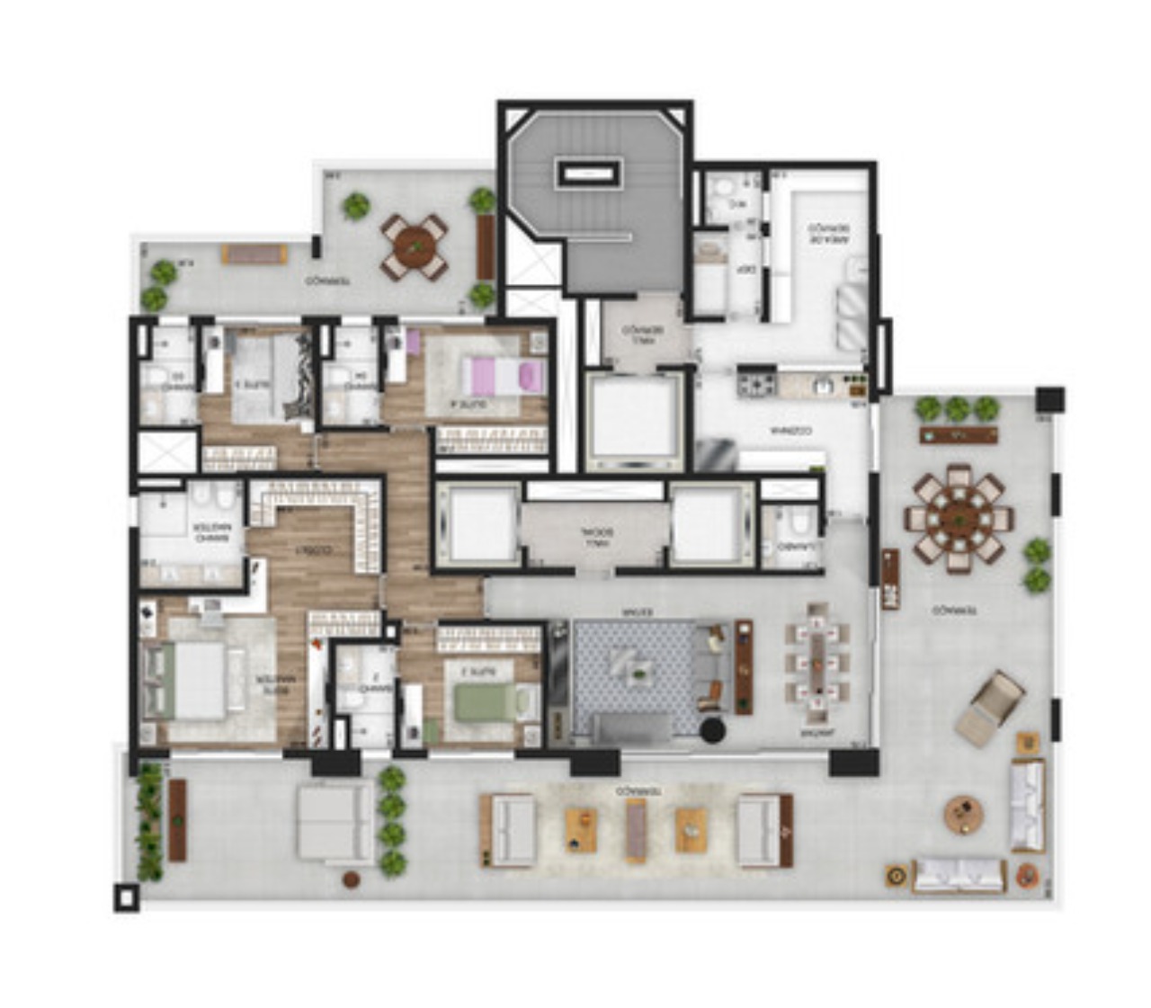 Apartamento, 3 quartos, 208 m² - Foto 21