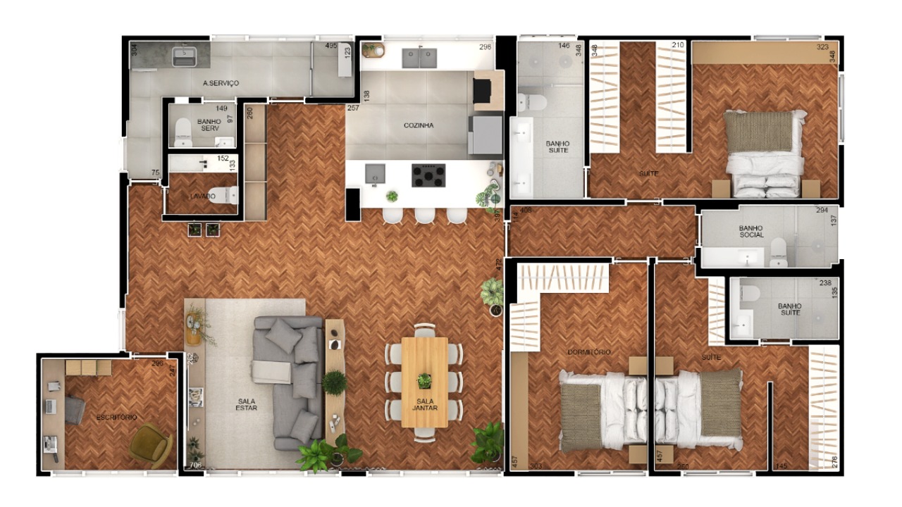 Apartamento, 3 quartos, 158 m² - Foto 40