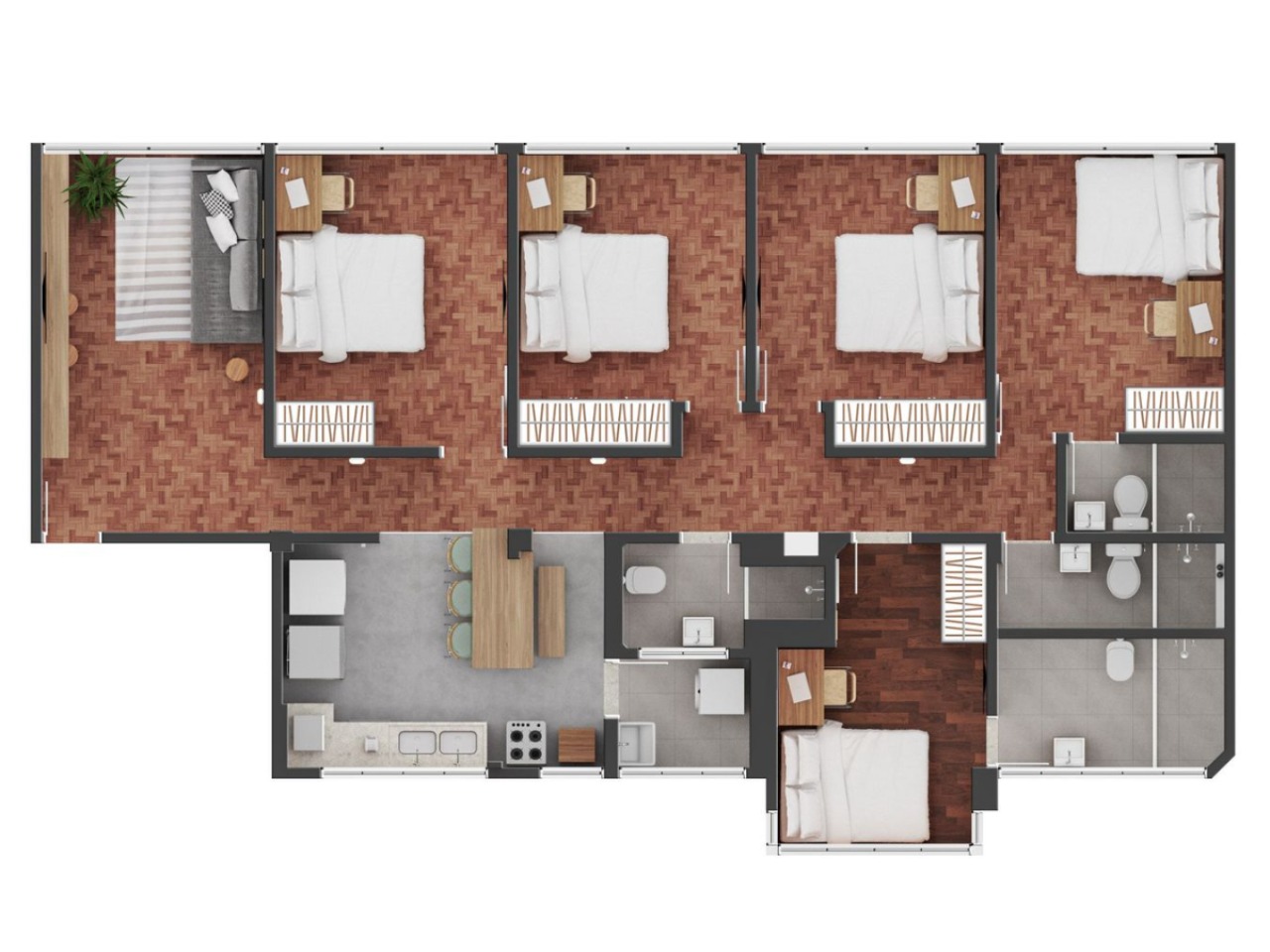 Apartamento, 5 quartos, 163 m² - Foto 16