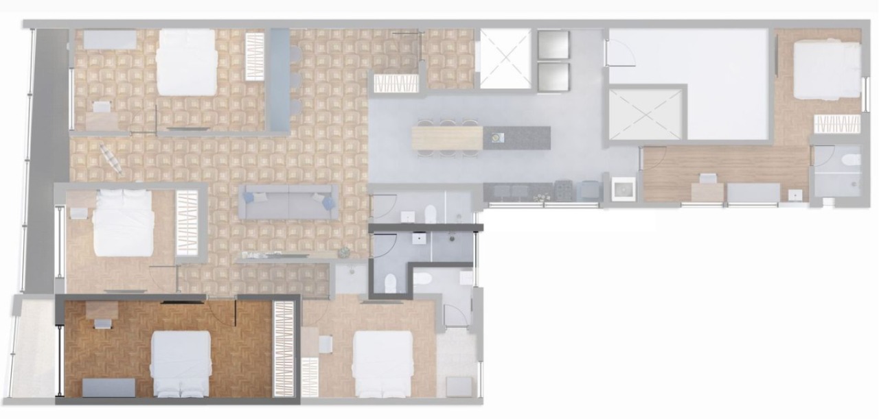 Apartamento, 5 quartos, 200 m² - Foto 23
