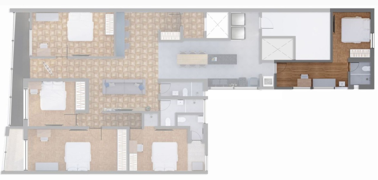 Apartamento, 5 quartos, 200 m² - Foto 10