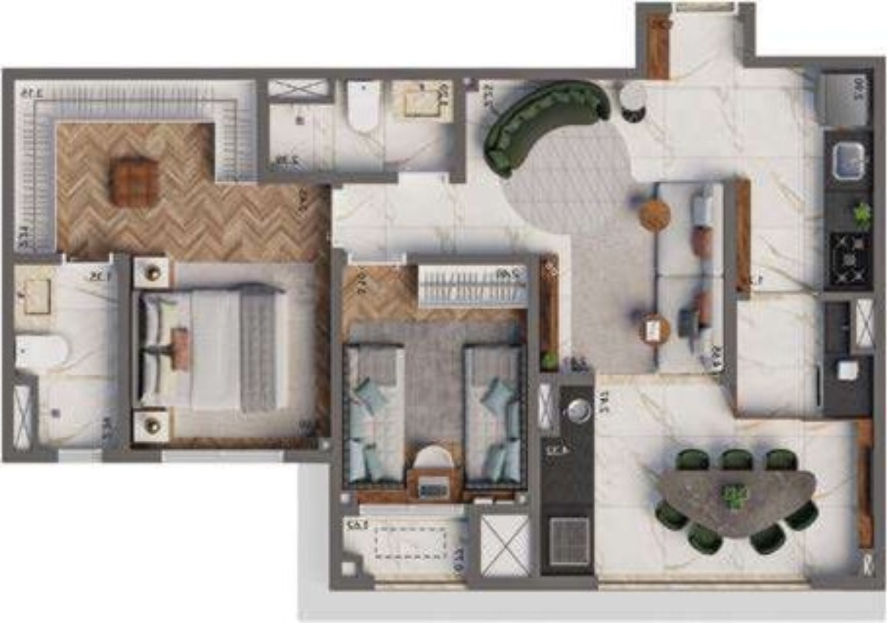 Apartamento, 2 quartos, 69 m² - Foto 46