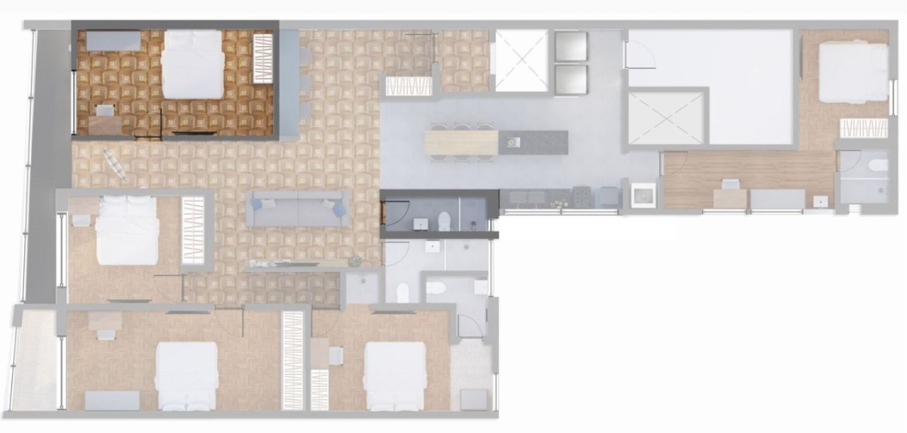Apartamento, 5 quartos, 200 m² - Foto 35