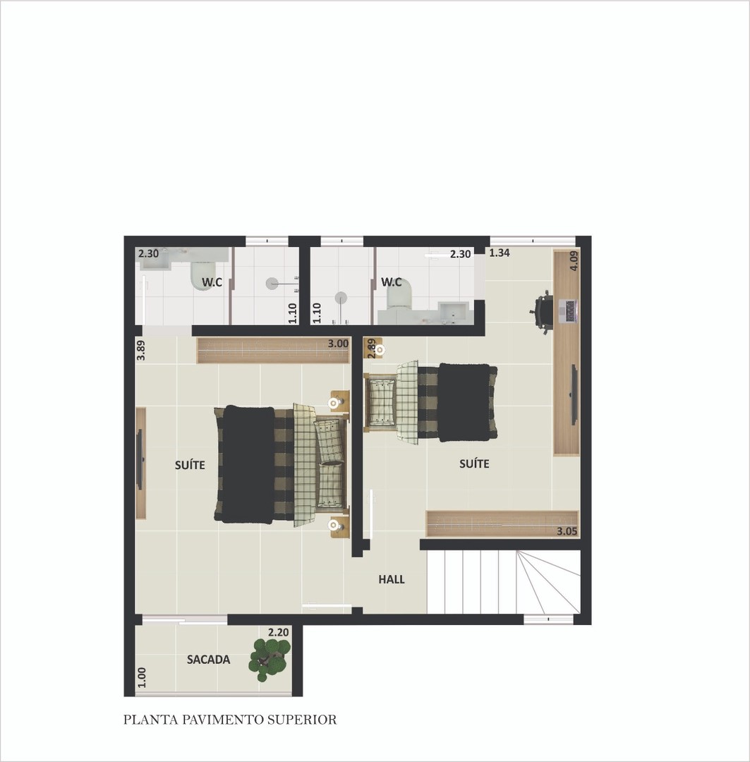 Casa de Condomínio, 2 quartos - Foto 5