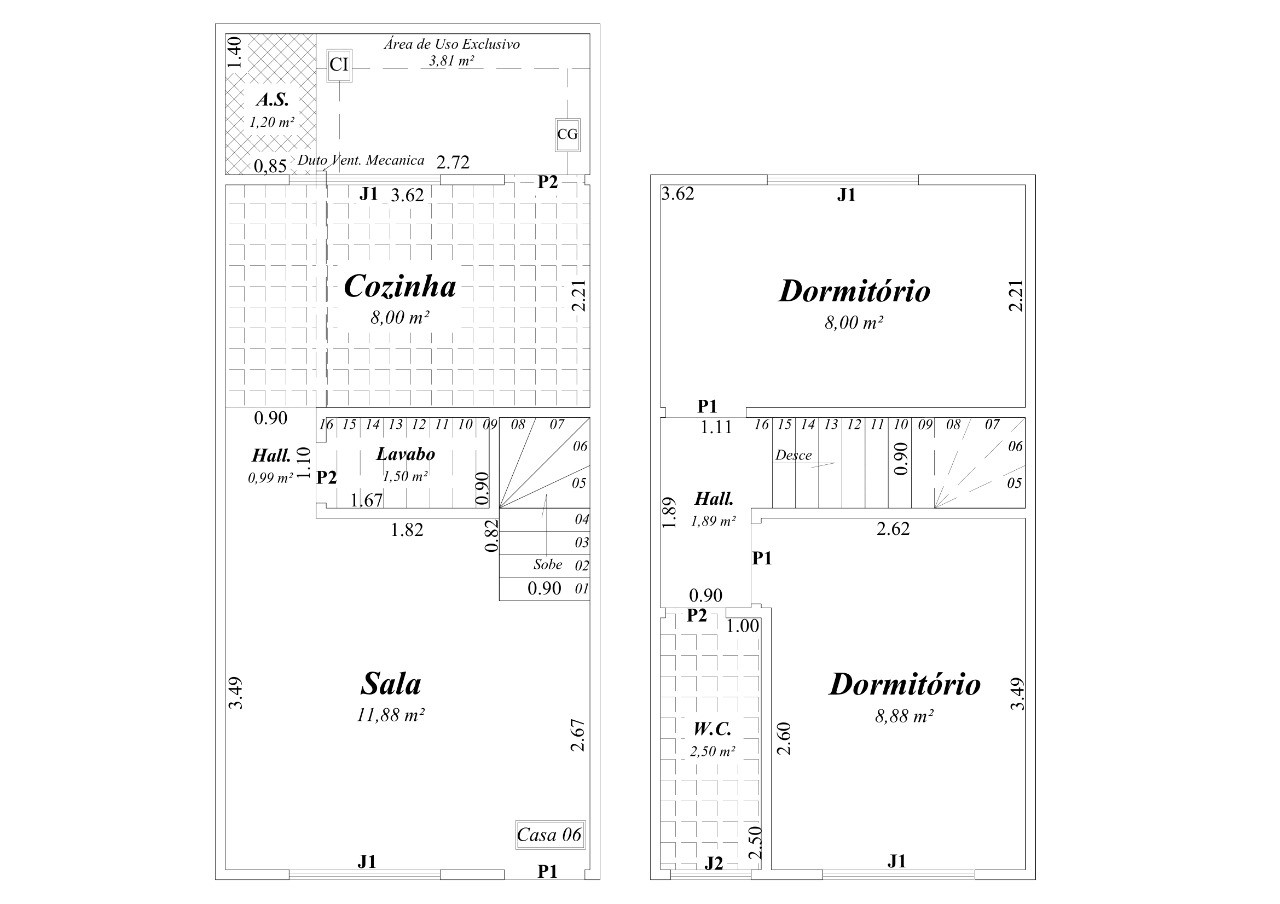 Casa de Condomínio, 2 quartos - Foto 7