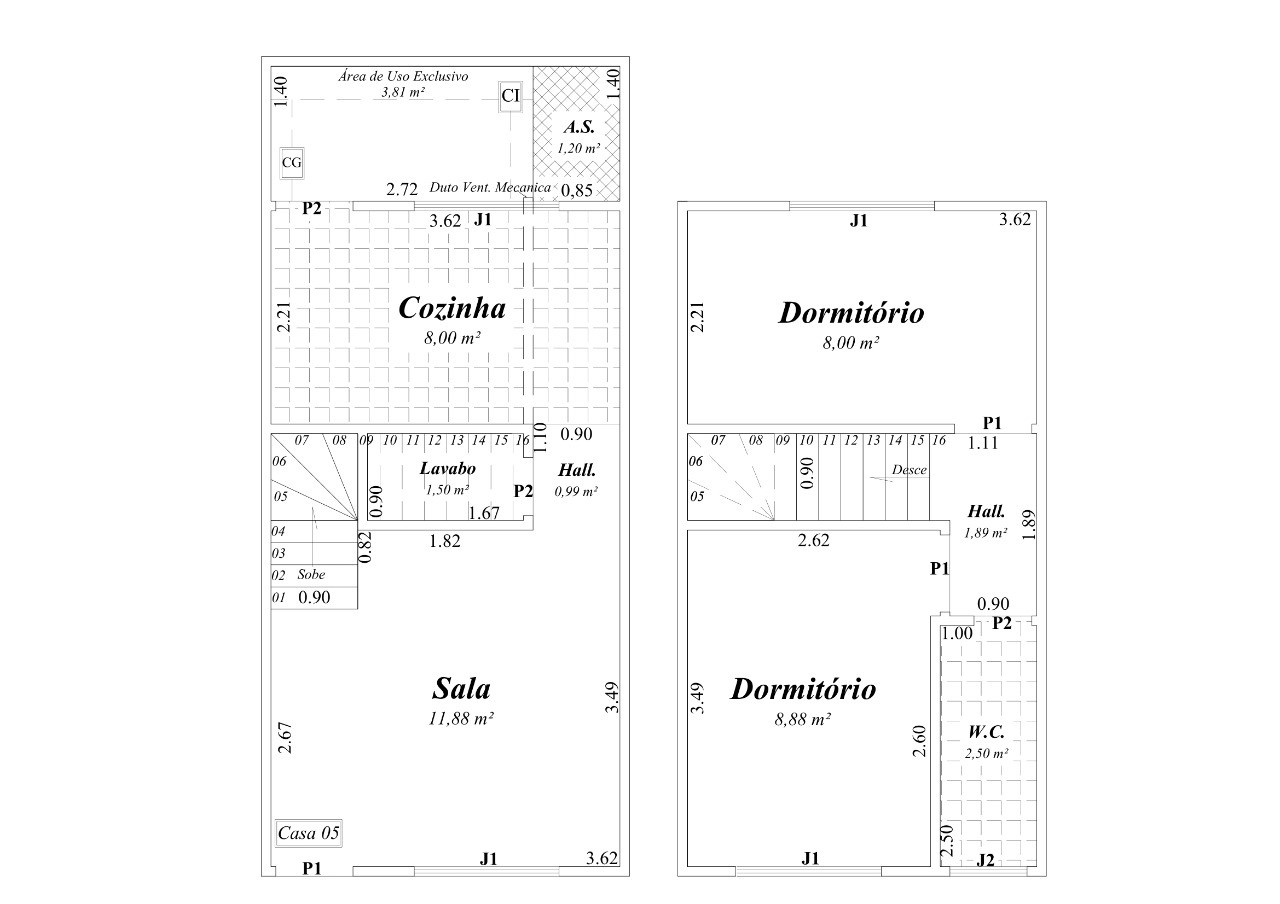Casa de Condomínio, 2 quartos - Foto 9