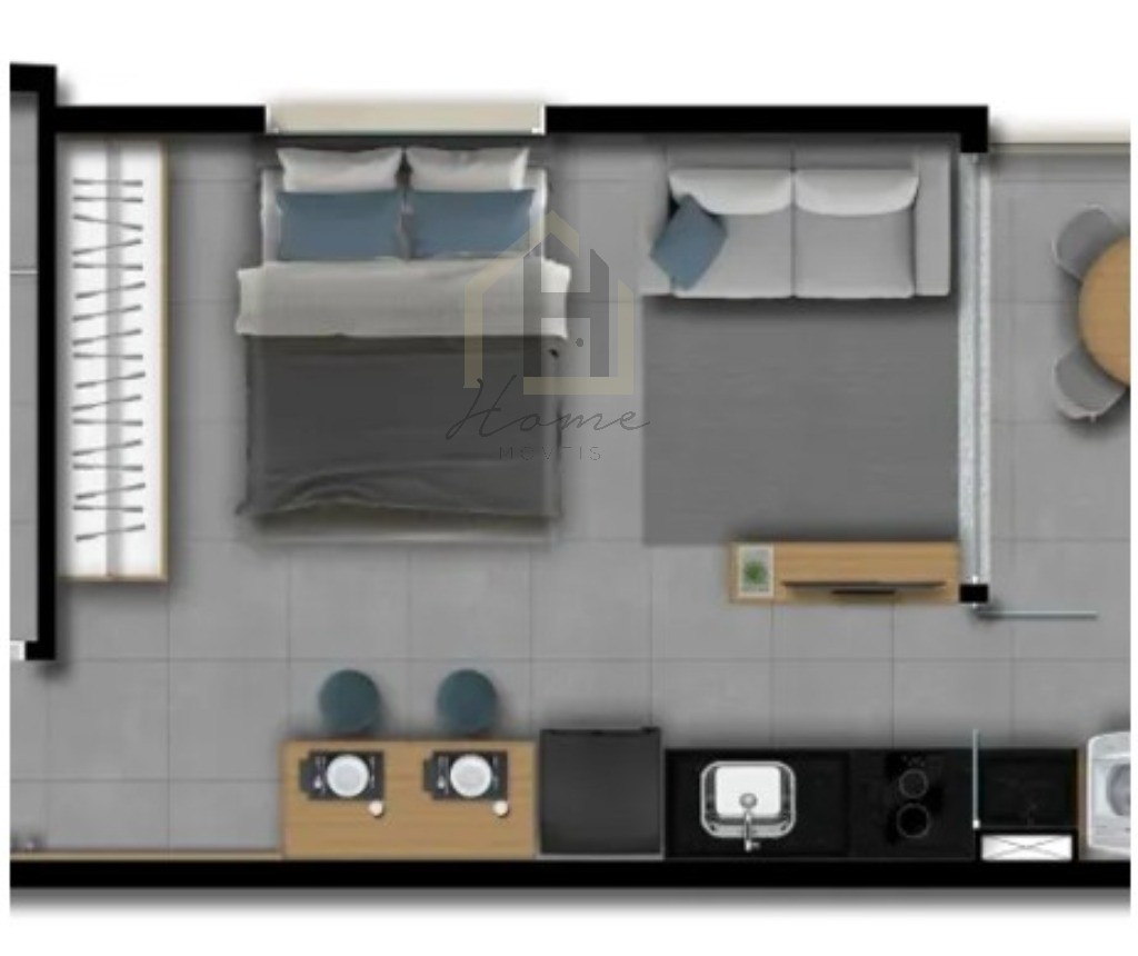 Kitnet-Studio, 30 m² - Foto 25