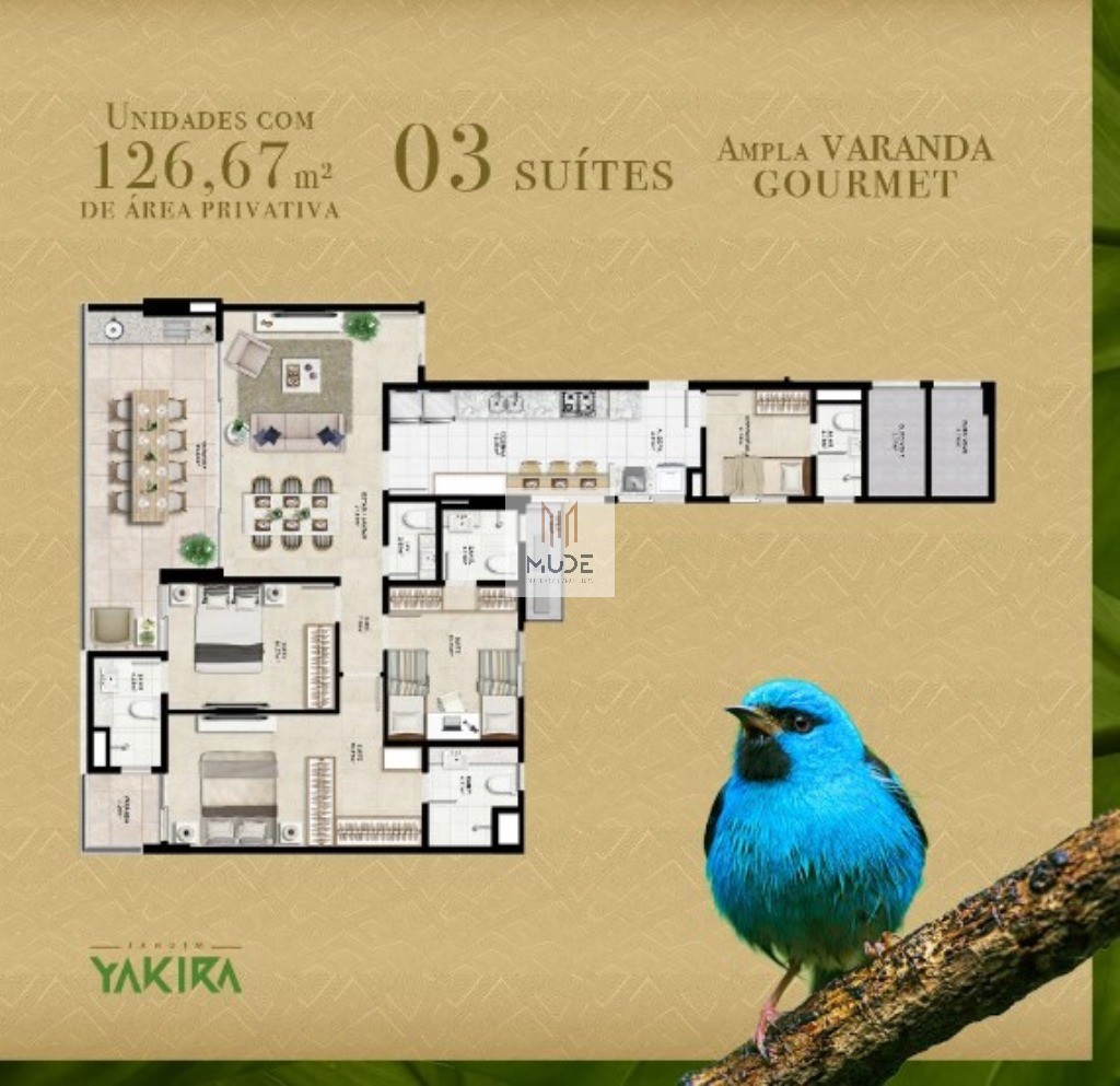 Apartamento, 3 quartos, 103 m² - Foto 2