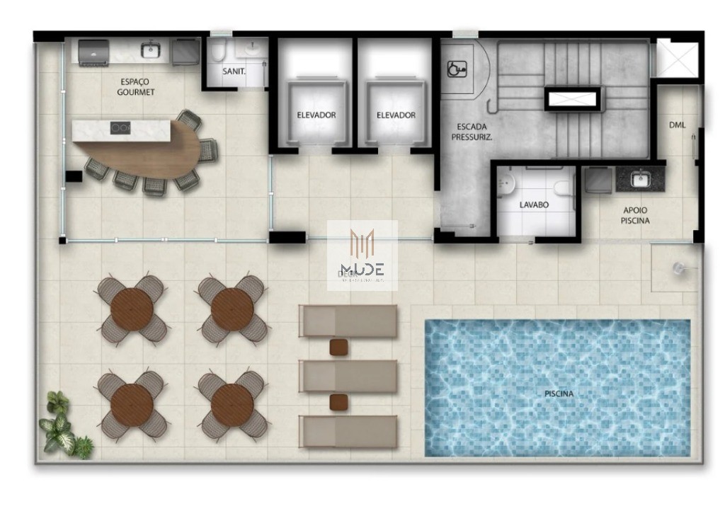 Apartamento, 1 quarto, 19 m² - Foto 7