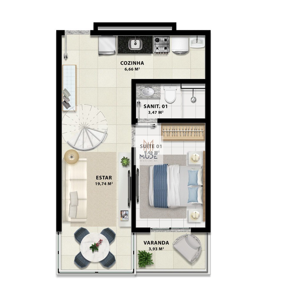 Apartamento, 2 quartos, 65 m² - Foto 14