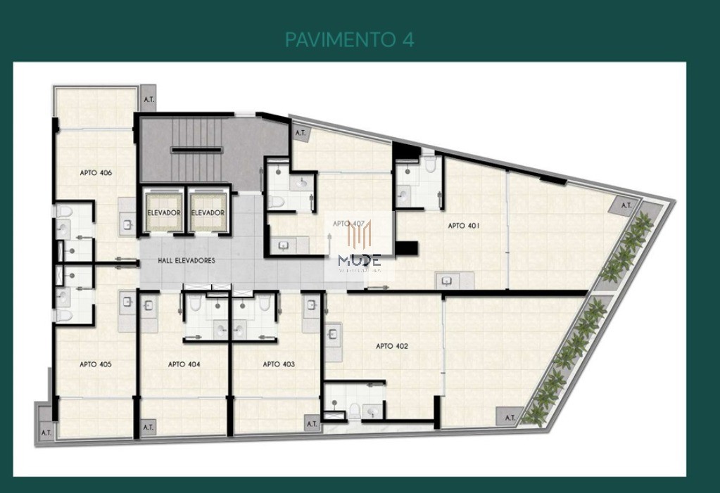 Apartamento, 1 quarto, 23 m² - Foto 14