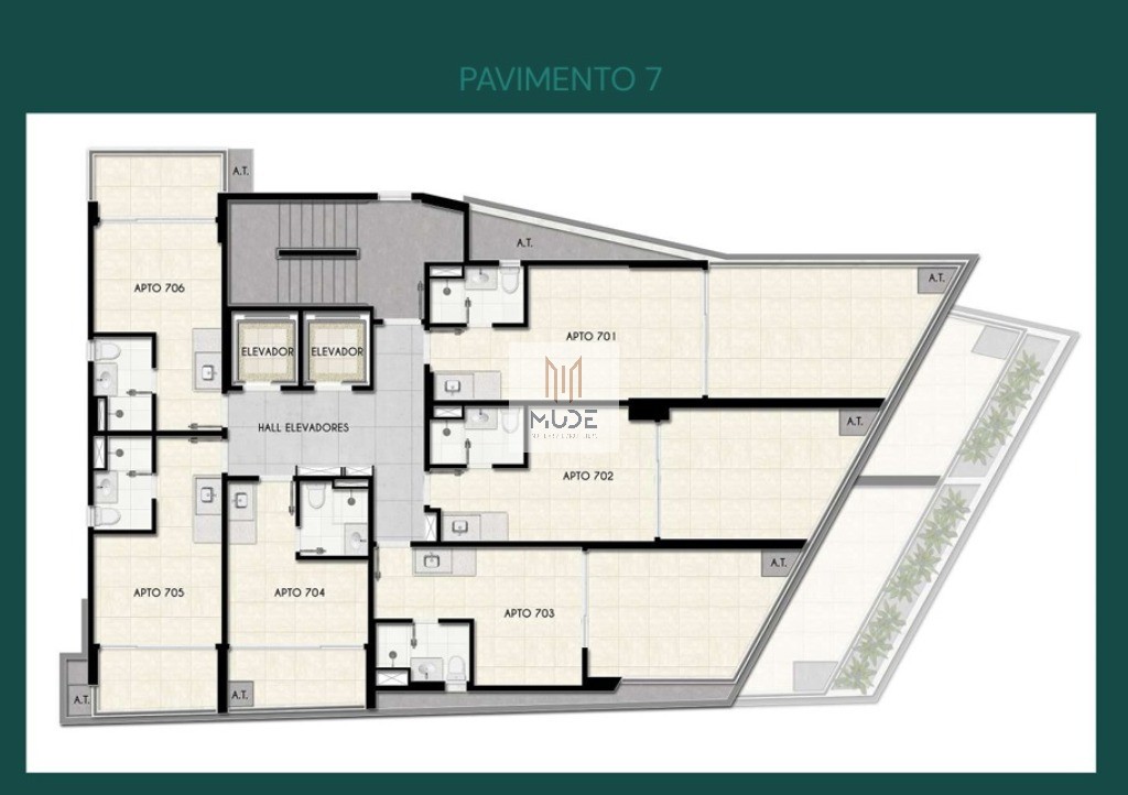 Apartamento, 1 quarto, 34 m² - Foto 14