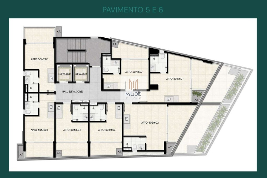 Apartamento, 1 quarto, 34 m² - Foto 15