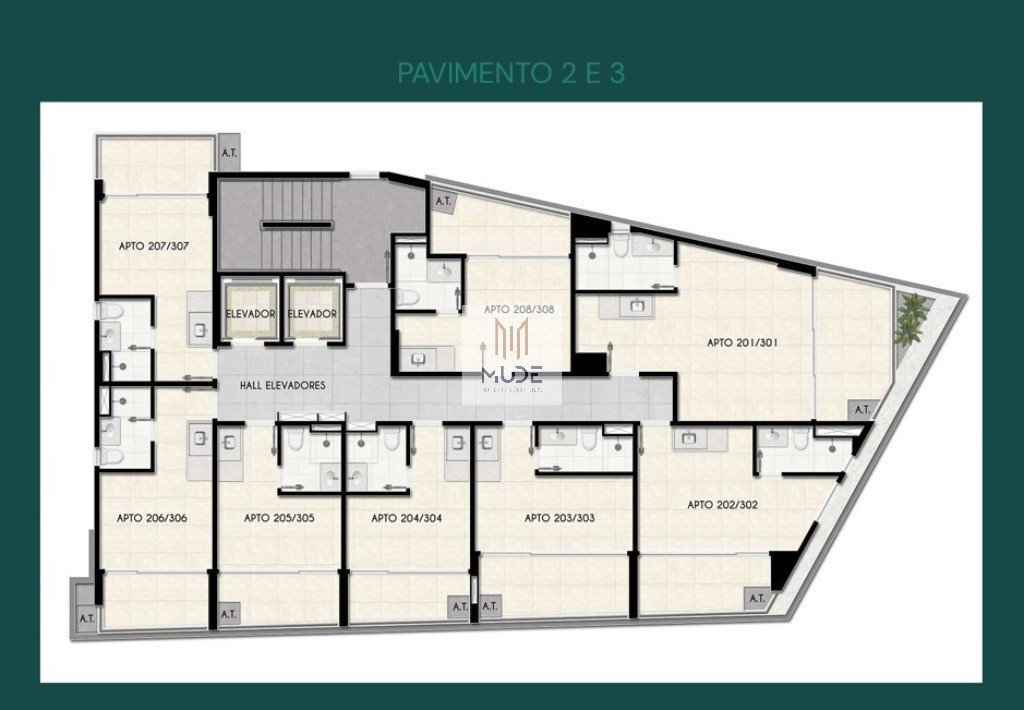 Apartamento, 1 quarto, 34 m² - Foto 17