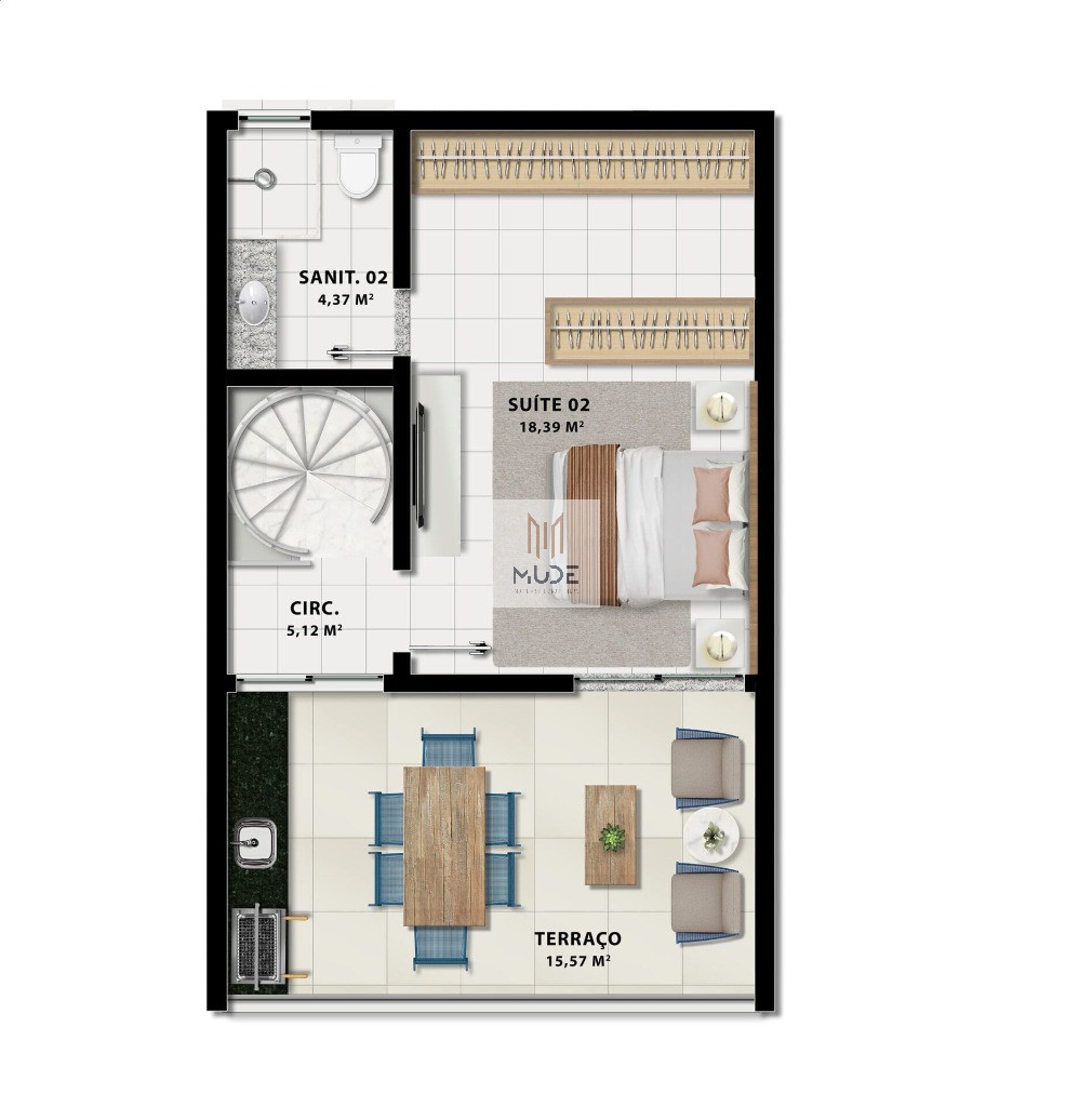 Apartamento, 2 quartos, 65 m² - Foto 15