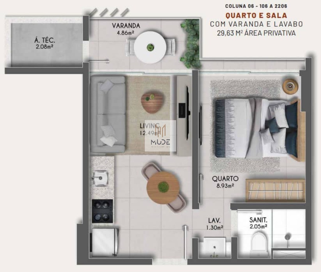 Apartamento, 2 quartos, 55 m² - Foto 8