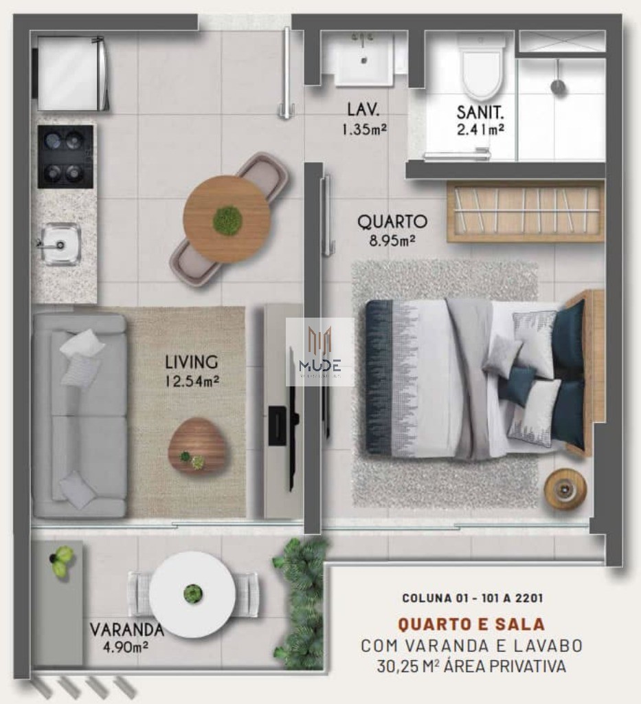 Apartamento, 2 quartos, 55 m² - Foto 12