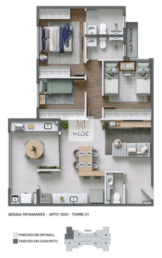 Apartamento, 2 quartos, 64 m² - Foto 7