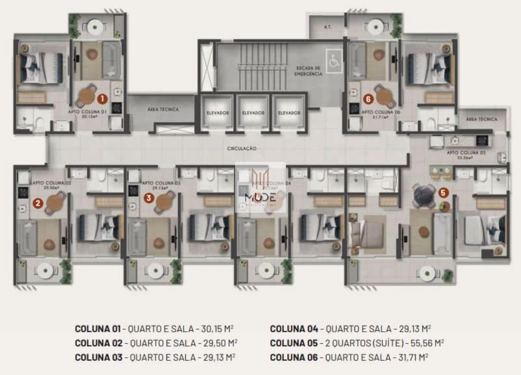 Apartamento, 2 quartos, 55 m² - Foto 15