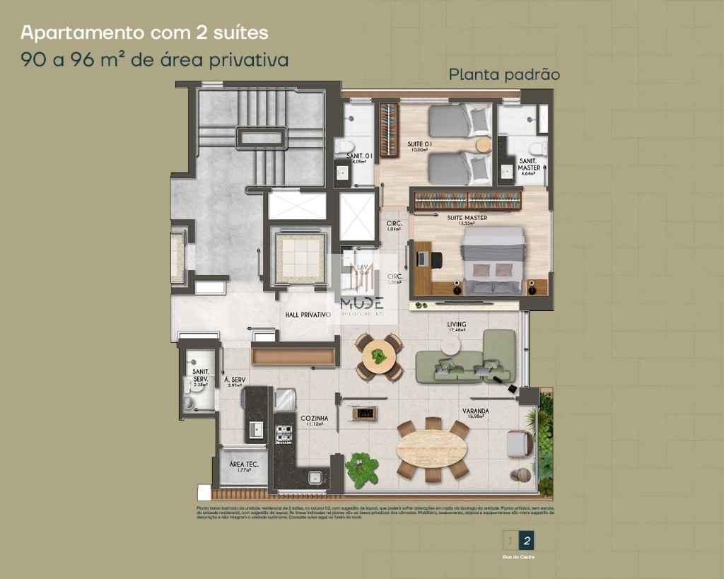 Apartamento, 3 quartos, 116 m² - Foto 31