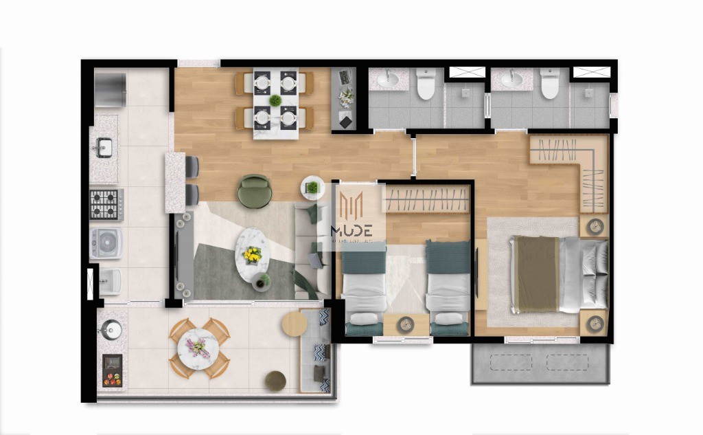 Apartamento, 2 quartos, 66 m² - Foto 19