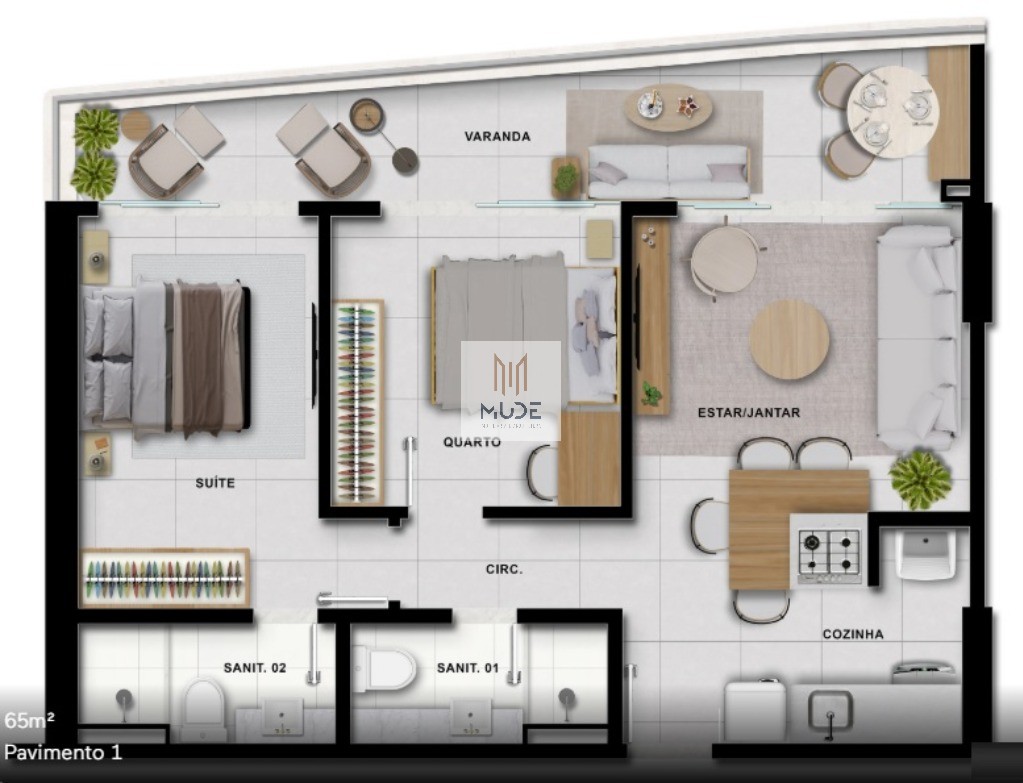 Apartamento, 2 quartos, 65 m² - Foto 23