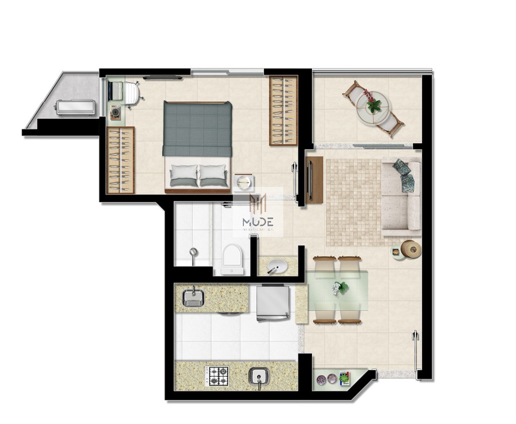 Apartamento, 2 quartos, 56 m² - Foto 24