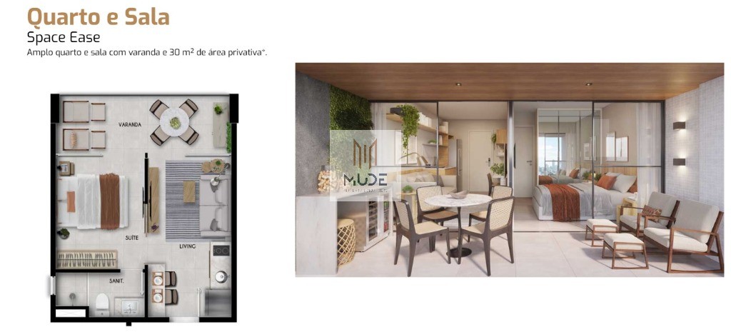 Apartamento, 1 quarto, 31 m² - Foto 6