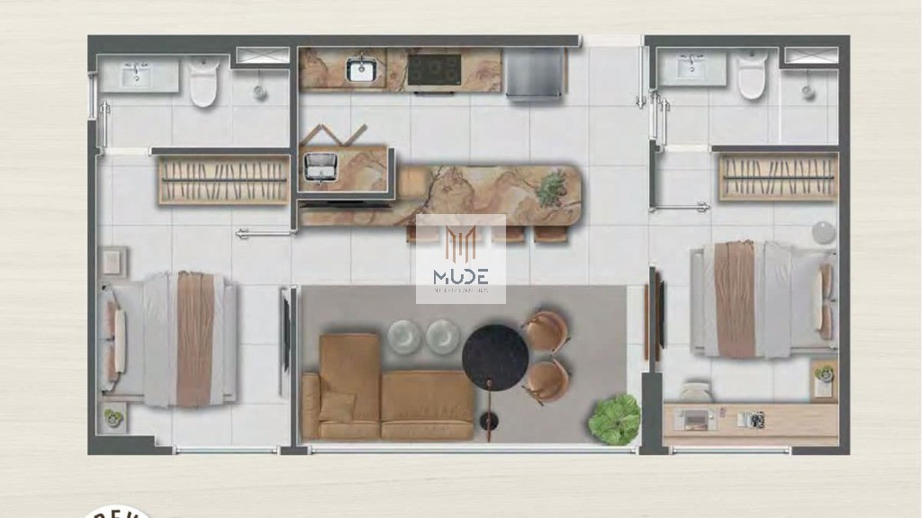 Apartamento, 2 quartos, 47 m² - Foto 8