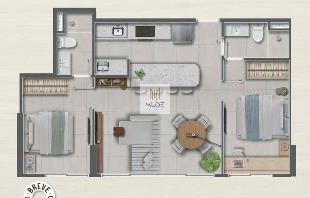 Apartamento, 2 quartos, 47 m² - Foto 10