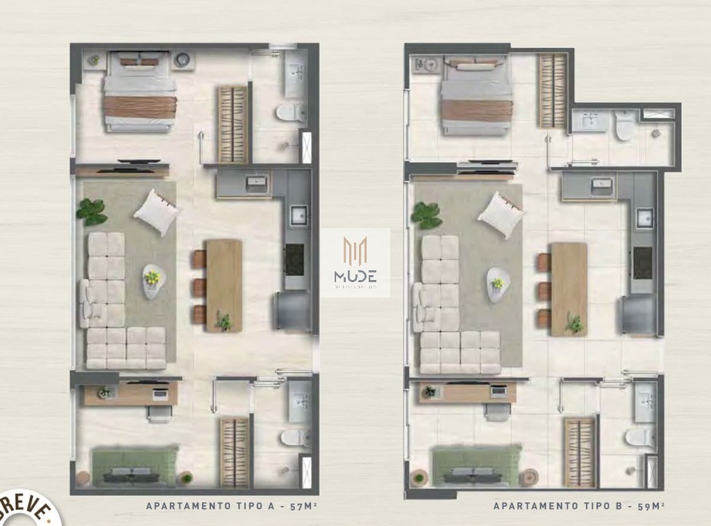 Apartamento, 2 quartos, 47 m² - Foto 12