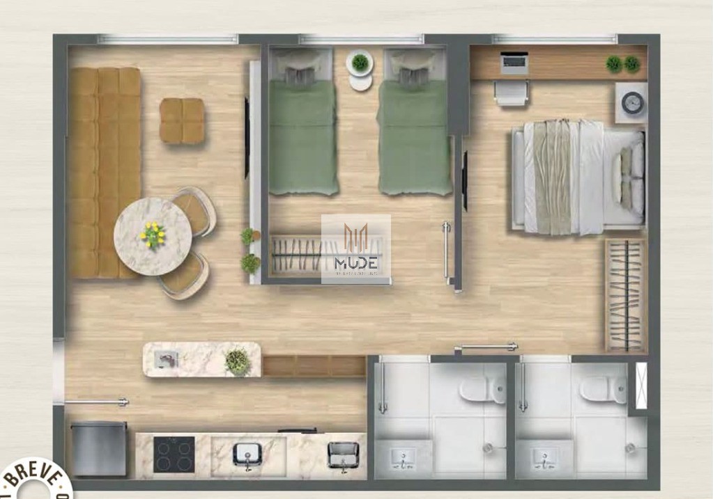 Apartamento, 2 quartos, 47 m² - Foto 13