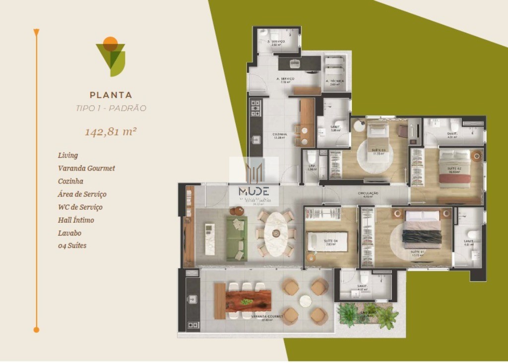 Apartamento, 3 quartos, 113 m² - Foto 22