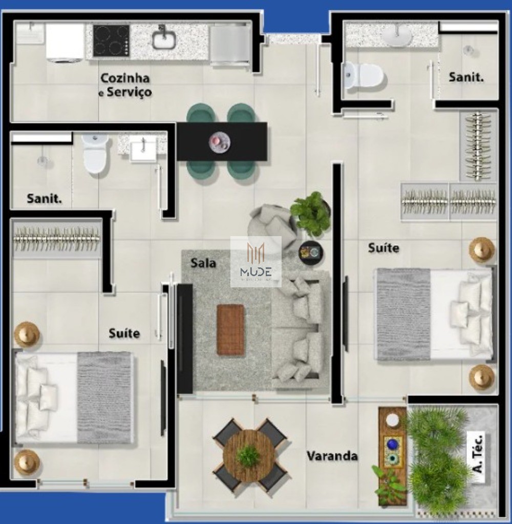 Apartamento, 2 quartos, 58 m² - Foto 35