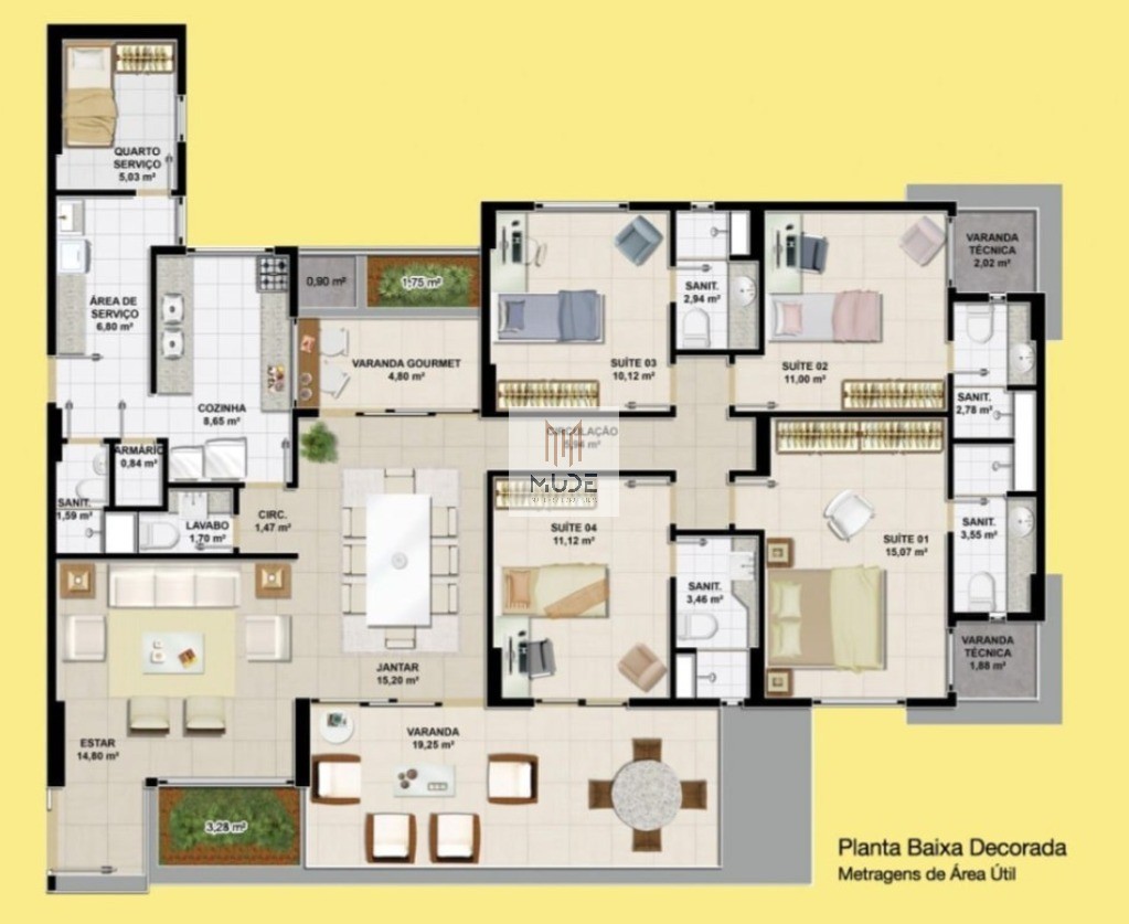 Apartamento, 4 quartos, 187 m² - Foto 55