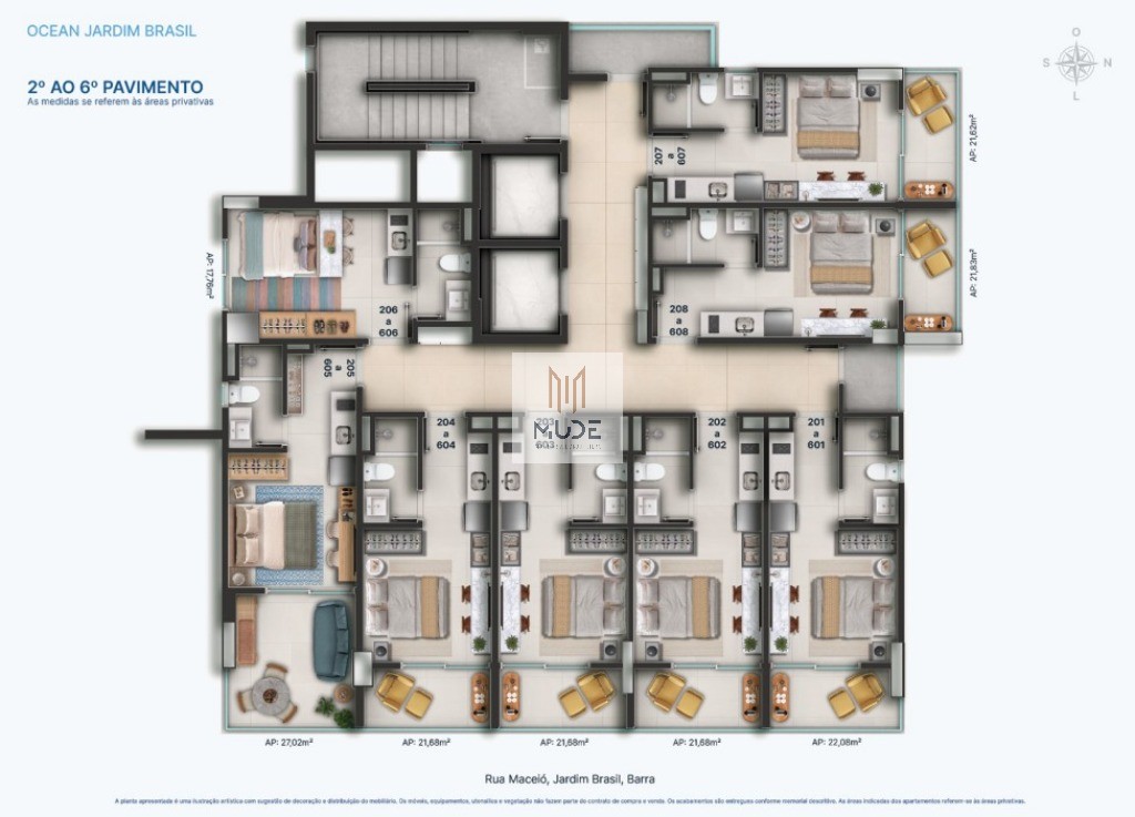 Apartamento, 1 quarto, 21 m² - Foto 30